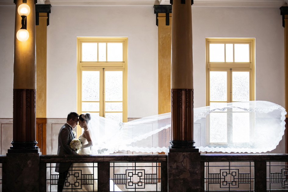 名古屋 洋装前撮り カジュアルなロケーション撮影