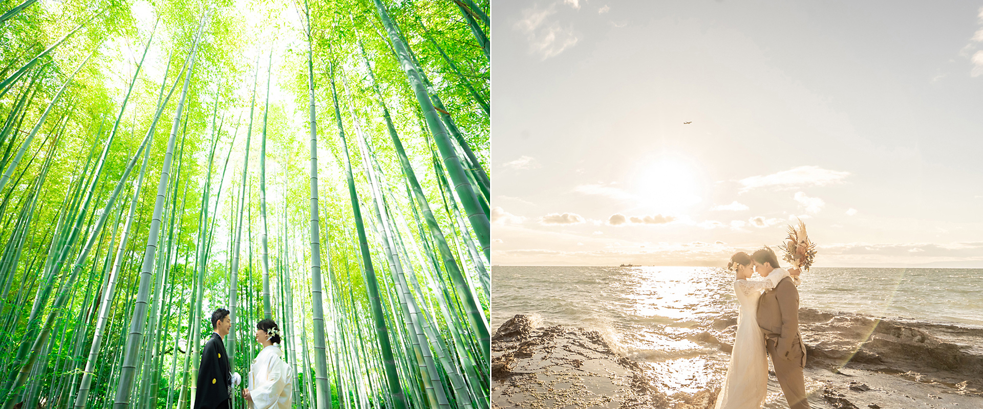 名古屋で人気の和洋装ロケーションフォト・前撮り|フォトウェディングを安く済ませるサンライズデジタル