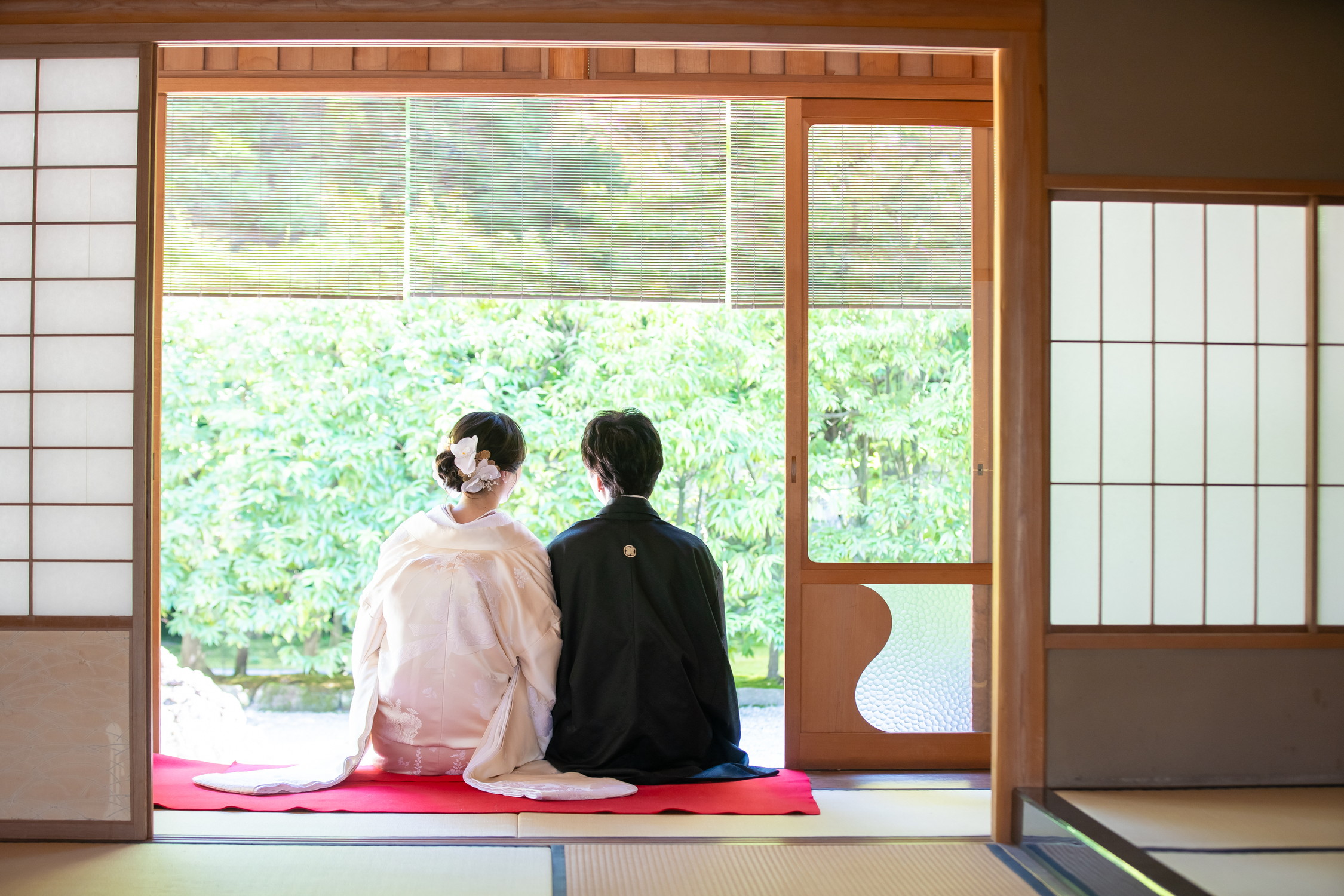 名古屋和装前撮りは白鳥庭園ロケーションフォト|フォトスタジオサンライズデジタル
