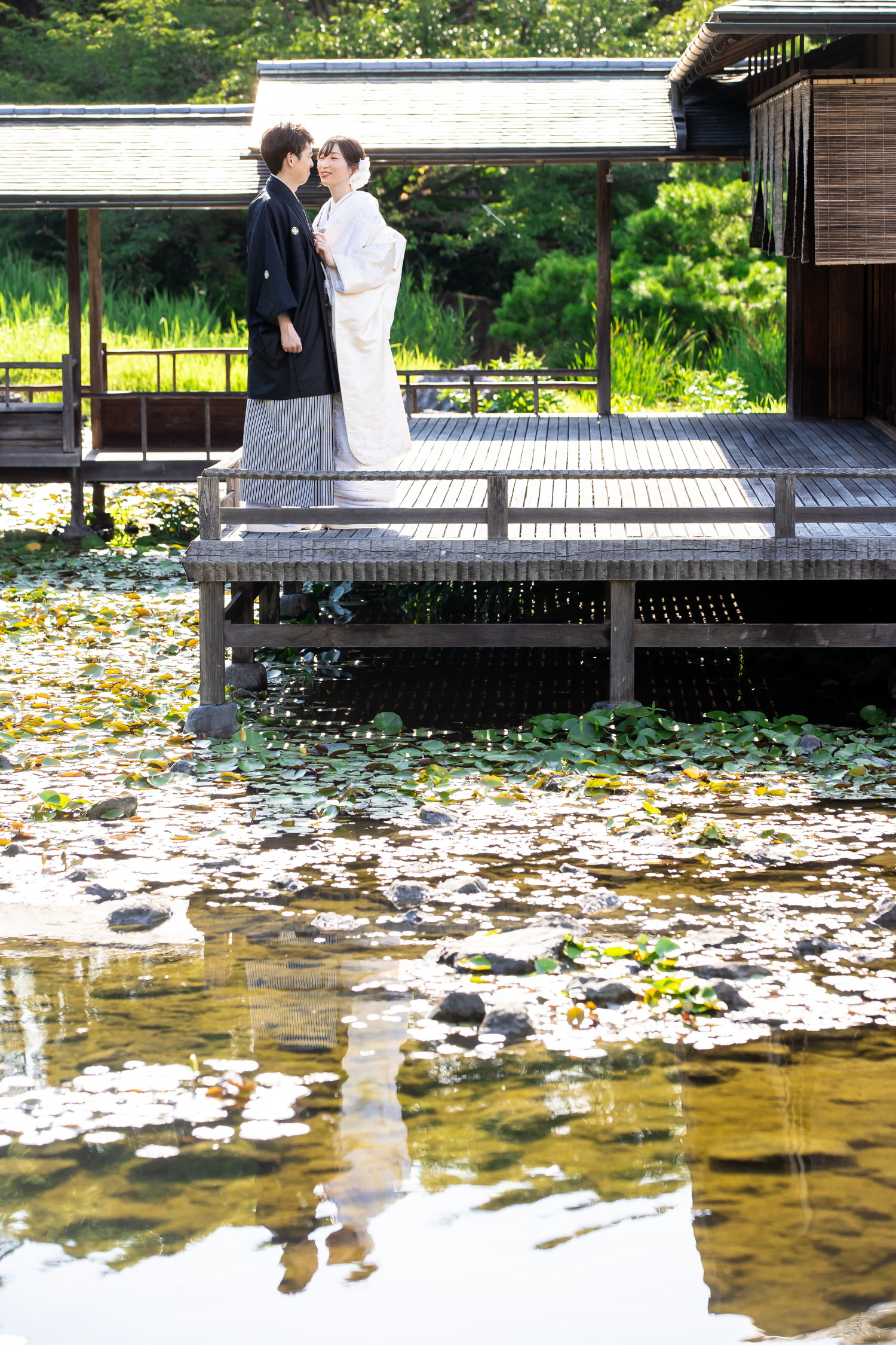 名古屋和装前撮りは白鳥庭園ロケーションフォト|フォトスタジオサンライズデジタル