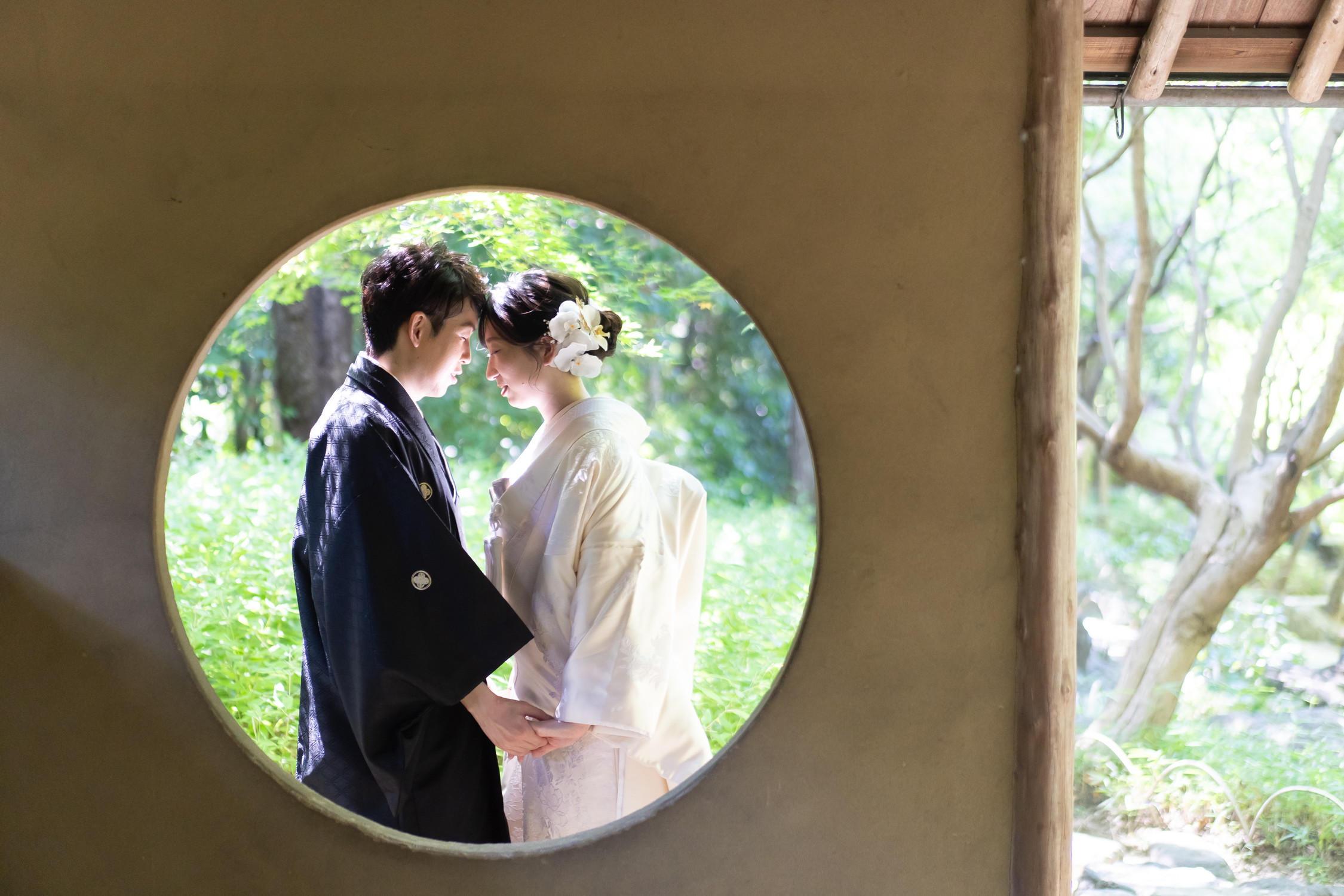 名古屋和装前撮りは白鳥庭園ロケーションフォト|フォトスタジオサンライズデジタル