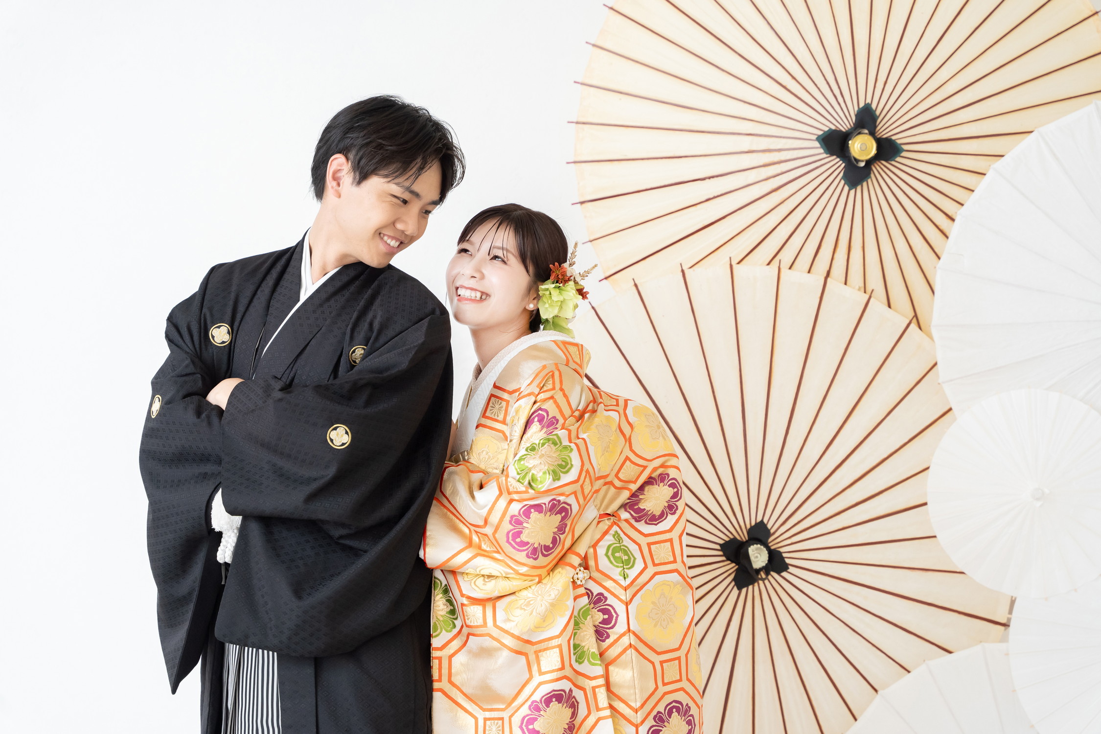 和装スタジオ前撮り 名古屋サンライズデジタル フォトスタジオ 色打掛