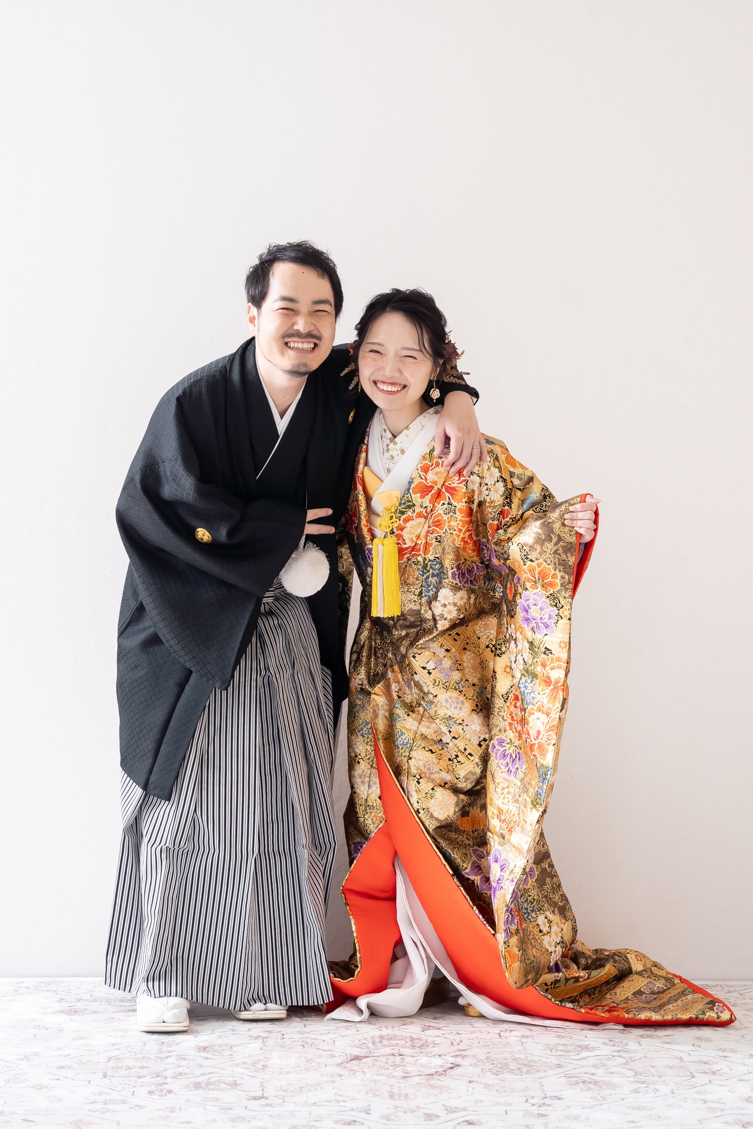 名古屋和装前撮りはフォトスタジオで